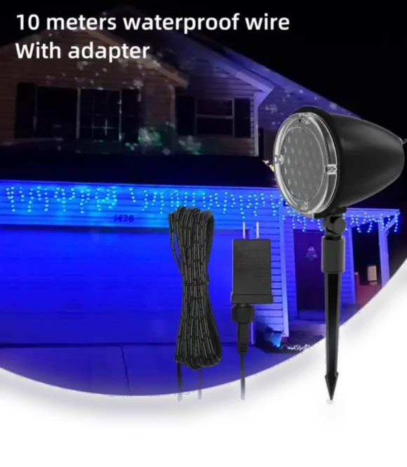 Christmas Snowflake Projector Light — Lighted Displays