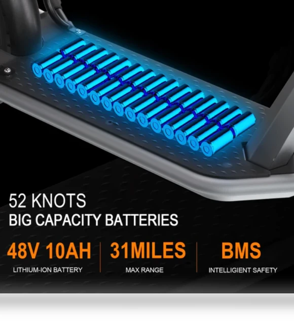 Eco Friendly Fat Tire Electric Scooter — Electric Self-Balancing Scooters, Hiboy
