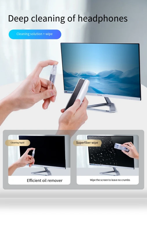 Keyboard Cleaning Brush — Compressed Air, XUNDI