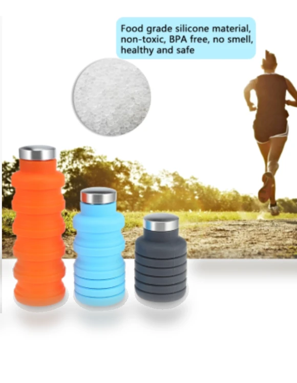 Portable Silicone Water Bottle — Hydration Essentials