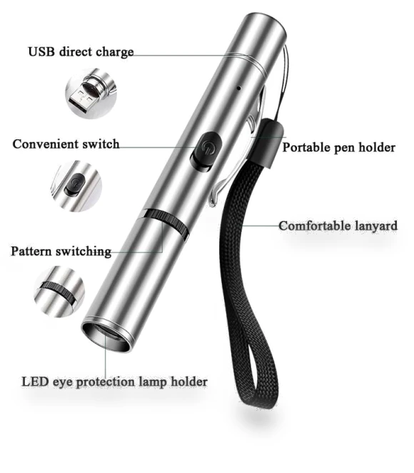 Rechargeable Projection Cat Flashlight — Flashlights