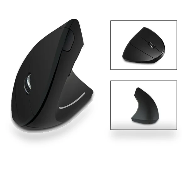 Rechargeable Vertical Wireless Mouse — Mouse Pads