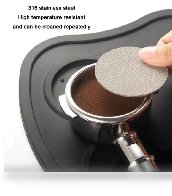 Stainless Steel Sintered Sheet Coffee Splash Filter — Permanent