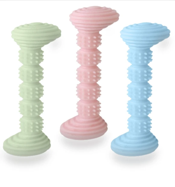 Teething Toys Chewing Gnawing Dog Toothbrush — Toothbrushes