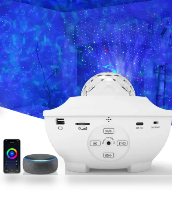 Wifi Projector Light Starry Auto Lighting System — Outdoor Light Projectors