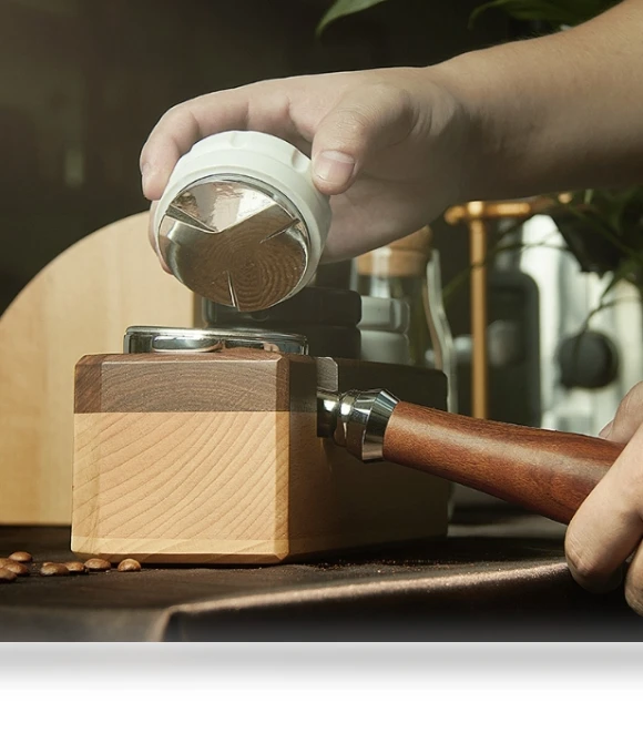 Coffee Grinder Alloy Powder Dispenser Set — Electric Blade Coffee Grinders