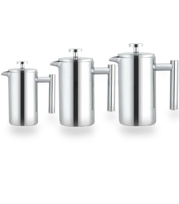 French Pressure Coffee Pot — Brewing Excellence