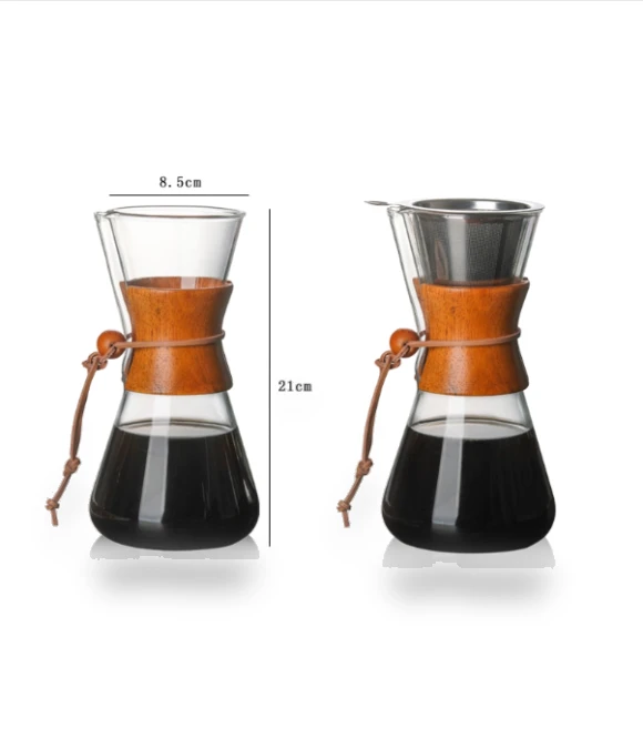 Heat-resistant glass coffee pot — Carafes & Pitchers