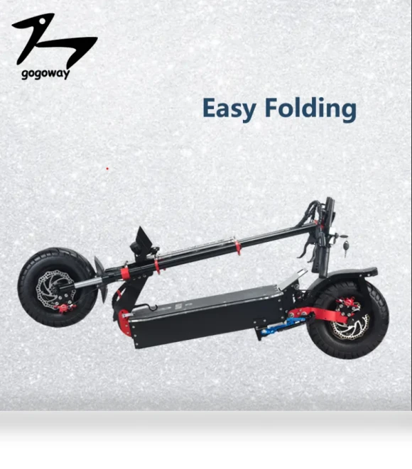 Powerful 13 Inch Fat Tire Electric Scooter — Electric Self-Balancing Scooters, Quickwheel