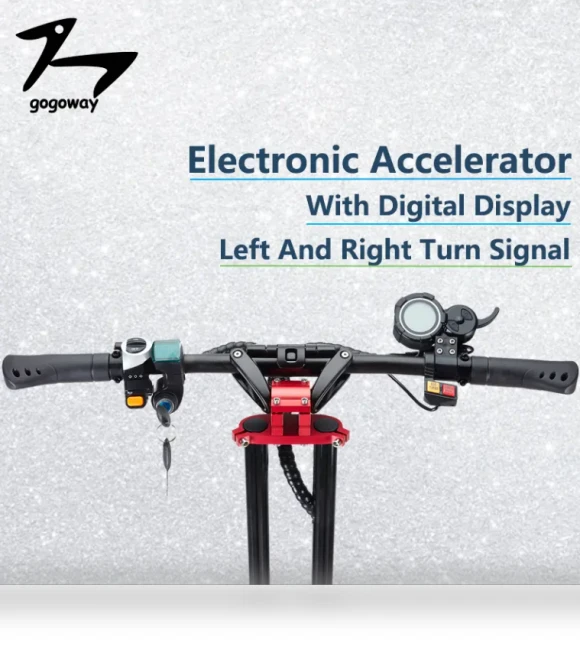 Powerful 13 Inch Fat Tire Electric Scooter — Electric Self-Balancing Scooters, Quickwheel