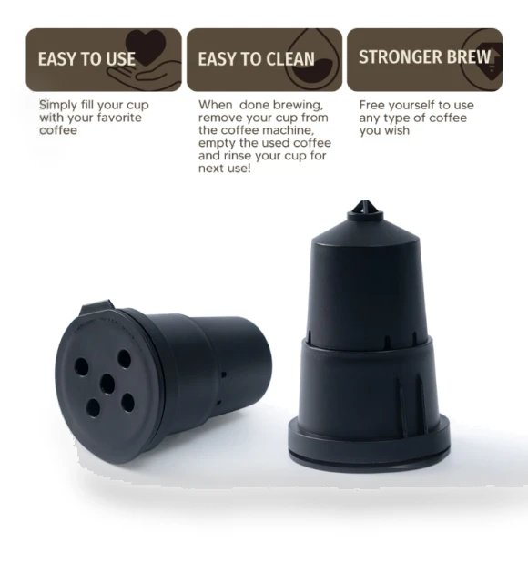 Reusable Coffee Capsule Filter Cup — Coffee Pod Holders