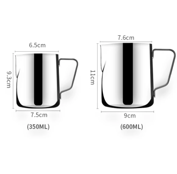 Stainless Steel Milk Foam Cup — Milk Frothing Pitchers