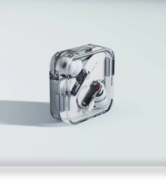 Wireless Earbuds with Active Noise Cancellation — In-Ear Headphones, Nothing