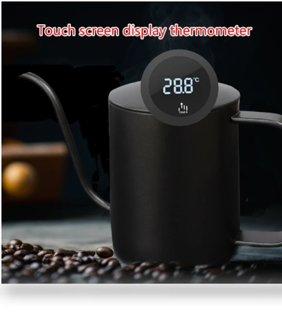 Electronic Touch Screen Digital Display Household Food Thermometer — Instant-Read