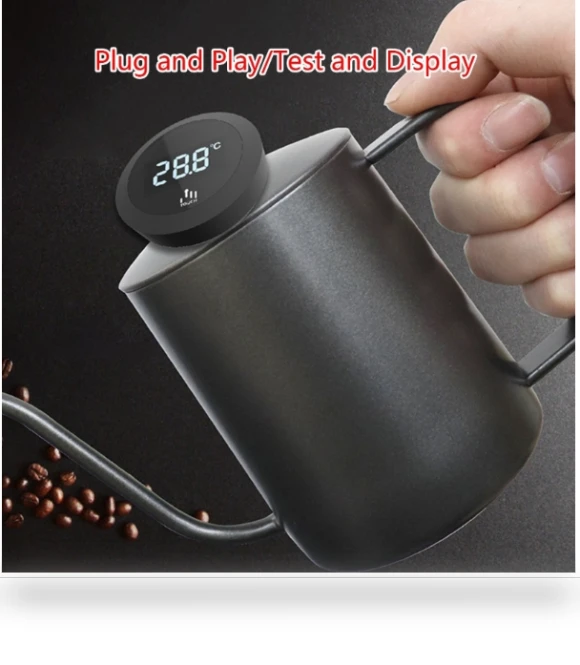 Electronic Touch Screen Digital Display Household Food Thermometer — Instant-Read