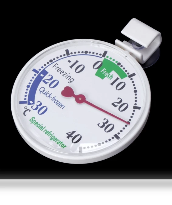 Hanging refrigerator freezer thermometer — Refrigerator