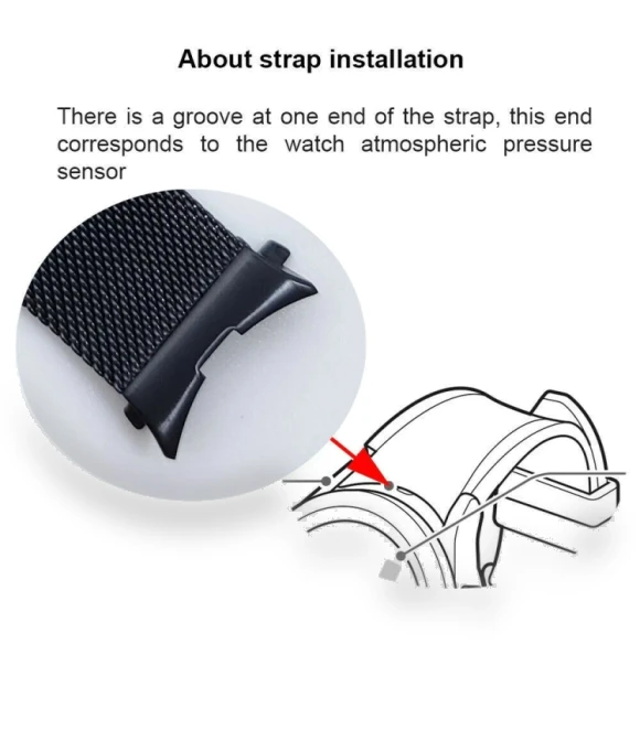 Milan Metal Steel Mesh Buckle Watch Band — Bands, Samsung