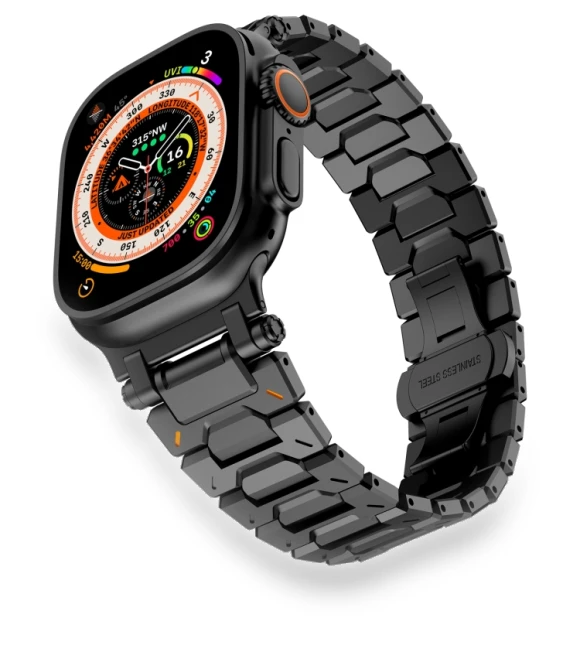 Pathfinder Stainless Steel Metal Watch Band — Bands
