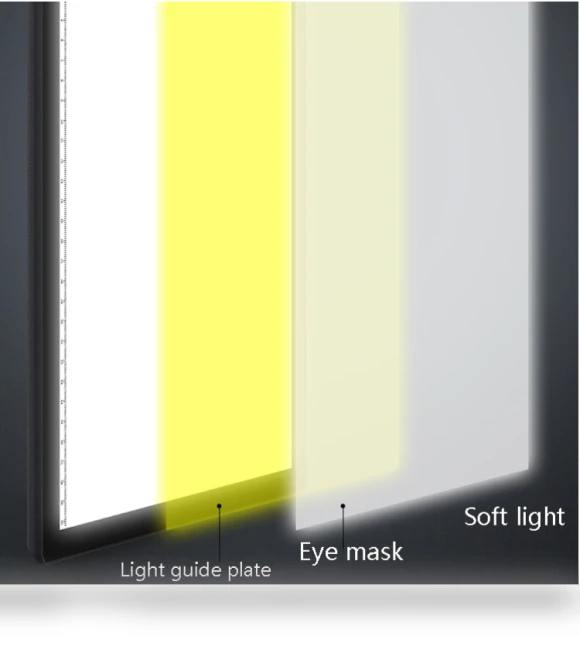 Rechargeable Copy Table Soft Light Eye Protection Wraparound Copy Board Drawing Tablet — Drawing Boards