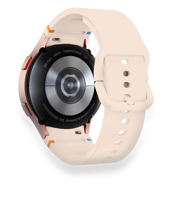 Flat Sewing Design Silicone Watch Band — Bands, Samsung