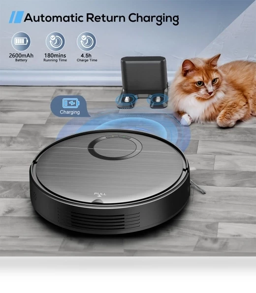 Robot Vacuum Cleaner and Mop — Smart Cleaning Robots, Teendow