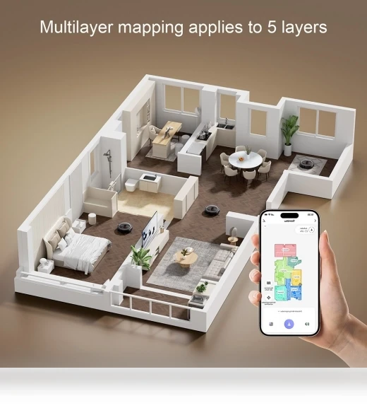 Robot Vacuum Cleaner and Mop — Smart Cleaning Robots, Teendow