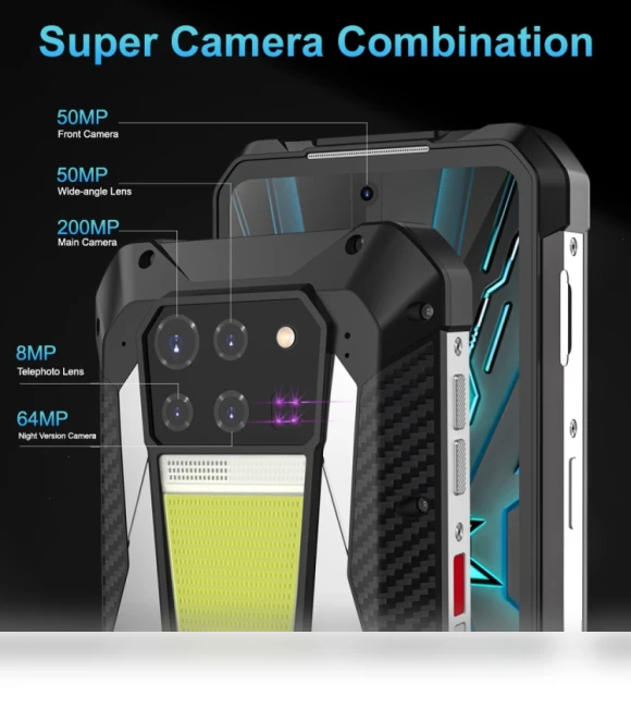 Smartphone with Laser Rangefinder and Night Vision — Mobile Devices & Accessories, Unihertz