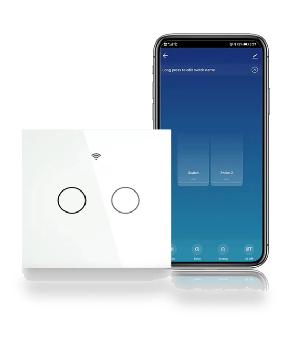 Smart Switch Double — Smart Home Hubs & Controllers, MOES