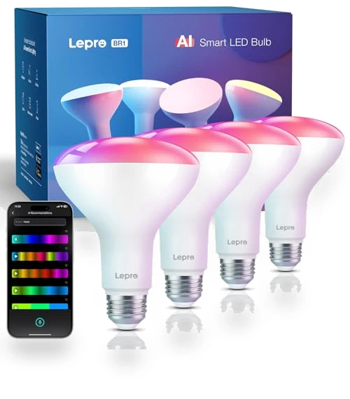 AI LED Smart Bulbs — Lighting Solutions, Lepro