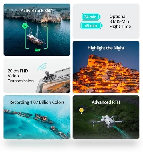 Mini 4 Pro Fly More Combo — Drones, DJI
