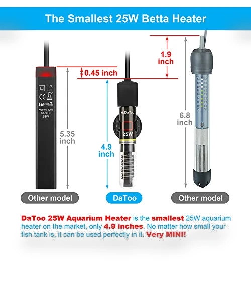 Mini Aquarium Heater — Heaters & Chillers, DaToo