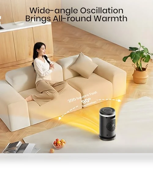 Portable Space Heater with Digital Display — Portable Heating Solutions, OGACFO