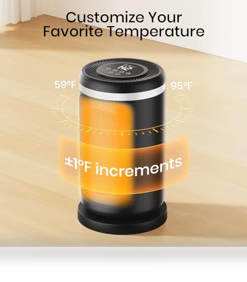 Portable Space Heater with Digital Display — Portable Heating Solutions, OGACFO