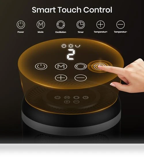 Portable Space Heater with Digital Display — Portable Heating Solutions, OGACFO