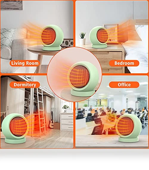 PTC Ceramic Electric Desktop Heater — Portable Heating Solutions, Coolfor