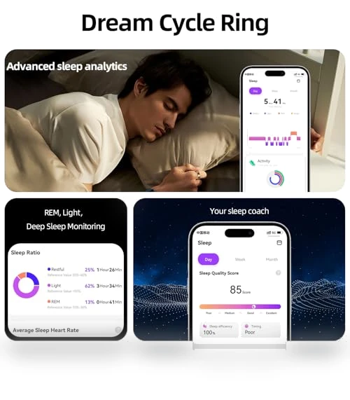 Smart Activity Tracker Ring — Smart Rings, TIAZUUX