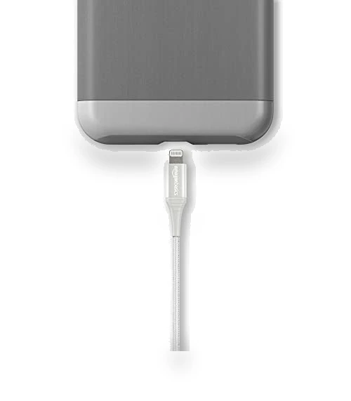 USB-A to Lightning Charger Cable — Chargers & Cables, Amazon Basics