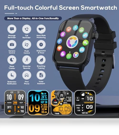 1.83" HD Smartwatch with 120 Sports Modes — Smartwatches, TRAUSI