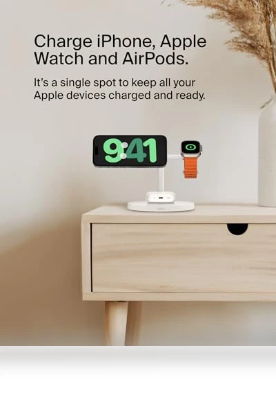 3-in-1 Wireless Charging Station — Chargers, Belkin