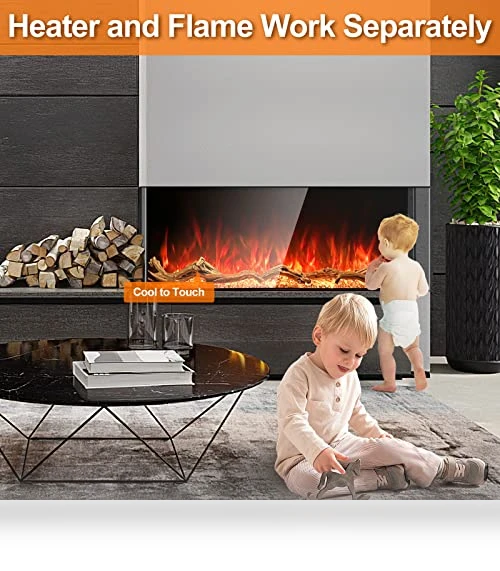 3 Sided Electric Fireplace Insert — Electric Heating Solutions, Cosmopolitan Fireplaces