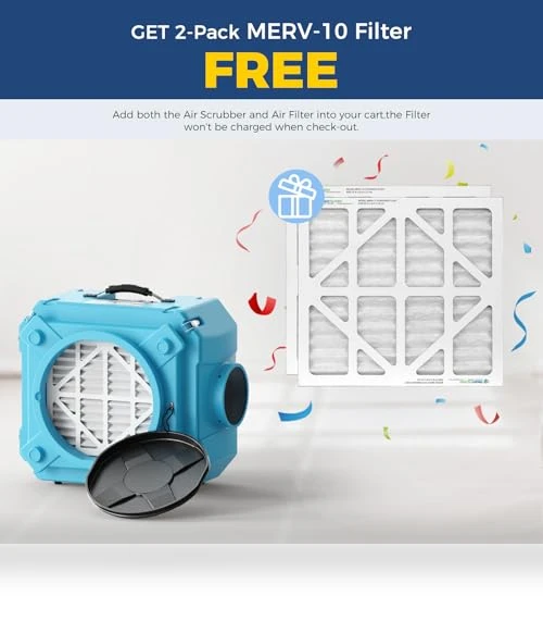 Air Scrubber with 3 Stage Filtration — Activated Carbon Air Purifiers, AlorAir
