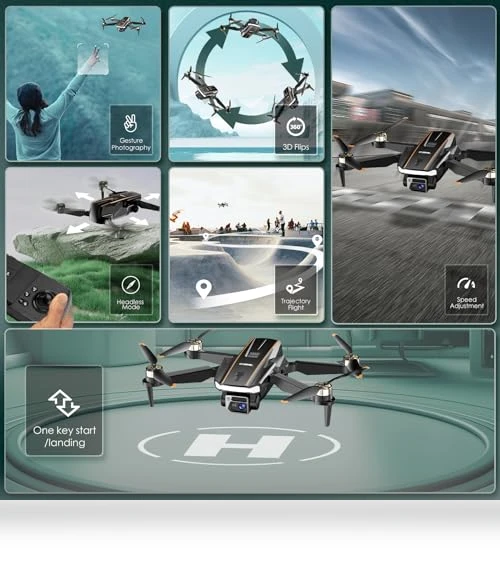 Brushless Motor Drone with Camera — Drones, CHUBORY