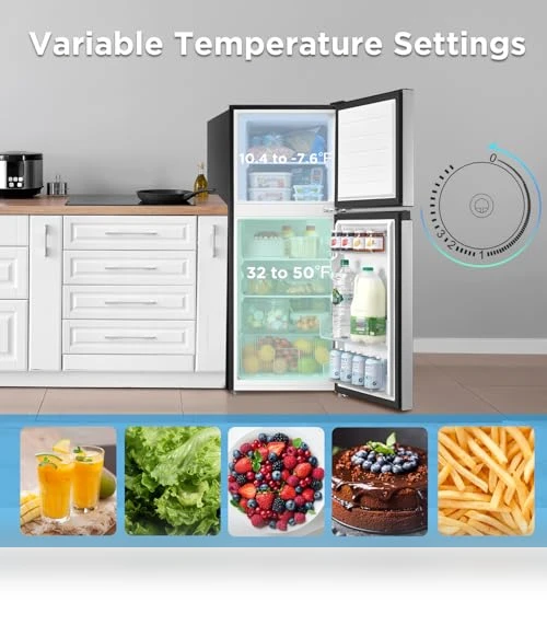 Double Door Refrigerator — Mini Fridges, Midea