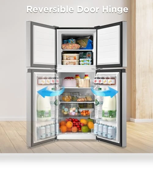 Double Door Refrigerator — Mini Fridges, Midea