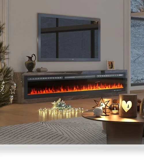 Electric Fireplace Insert — Electric Heating Solutions, CharaVector