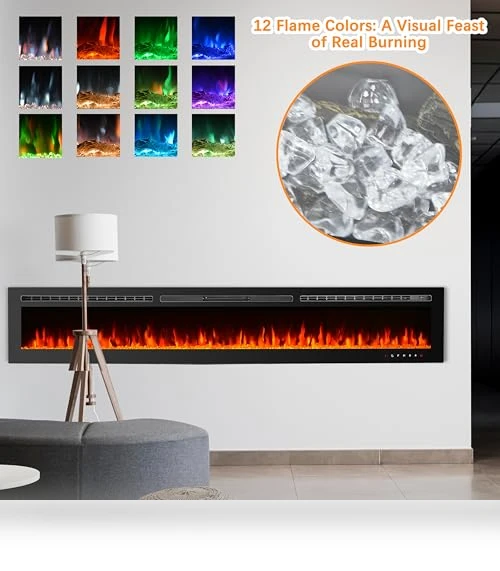 Electric Fireplace Insert — Electric Heating Solutions, CharaVector