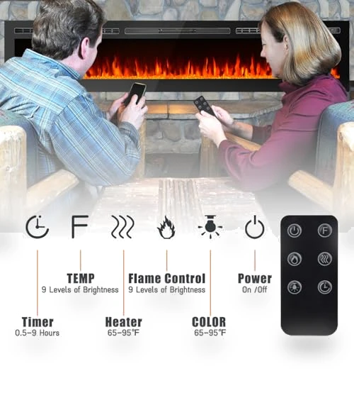 Electric Fireplace Insert — Electric Heating Solutions, CharaVector