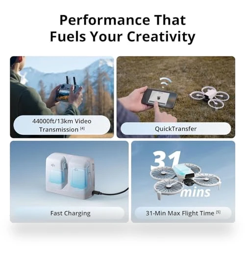 Flip Fly More Combo With RC 2 Screen Remote Controller — Drones, DJI