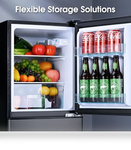 Fridge with Bottom Freezer and Drawer — Mini Fridges, Anypro