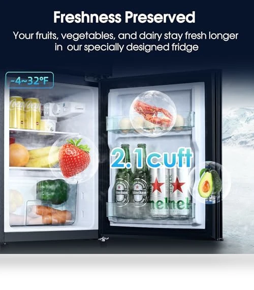 Fridge with Freezer — Mini Fridges, Anypro
